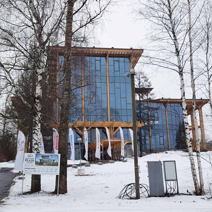 Хозяйственно-бытовой сток - 20 м3 в сутки, офисный комплекс, Московская обл.