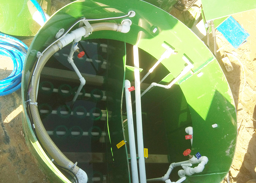 Хозяйственно-бытовой сток - 20 м3 в сутки, инфекционная больница, р. Дагестан, г. Избербаш