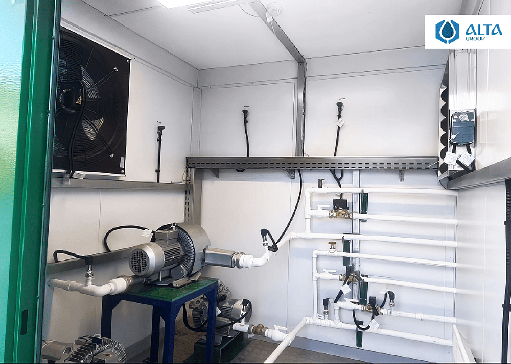 Хозяйственно-бытовой сток - 300 м3 в сутки, Санаторий «Вяжути», Республика Беларусь