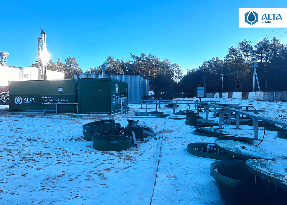 Хозяйственно-бытовой сток - 300 м3 в сутки, Санаторий «Вяжути», Республика Беларусь