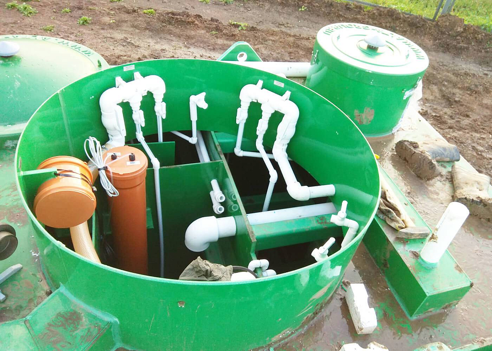 Хозяйственно-бытовой сток - 400 м3 в сутки, поселок Балахта, Красноярский край